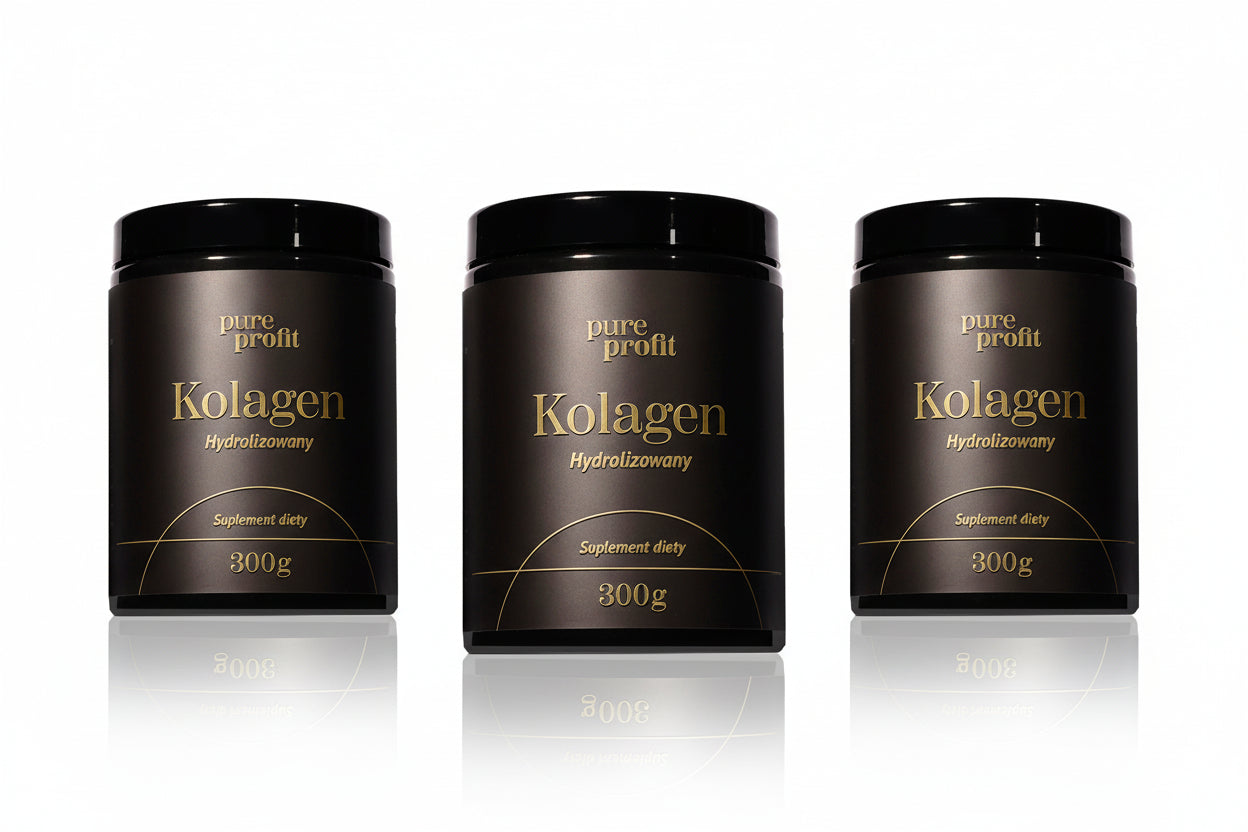 Kolagen Hydrolizowany 3x300g - Pełna kuracja